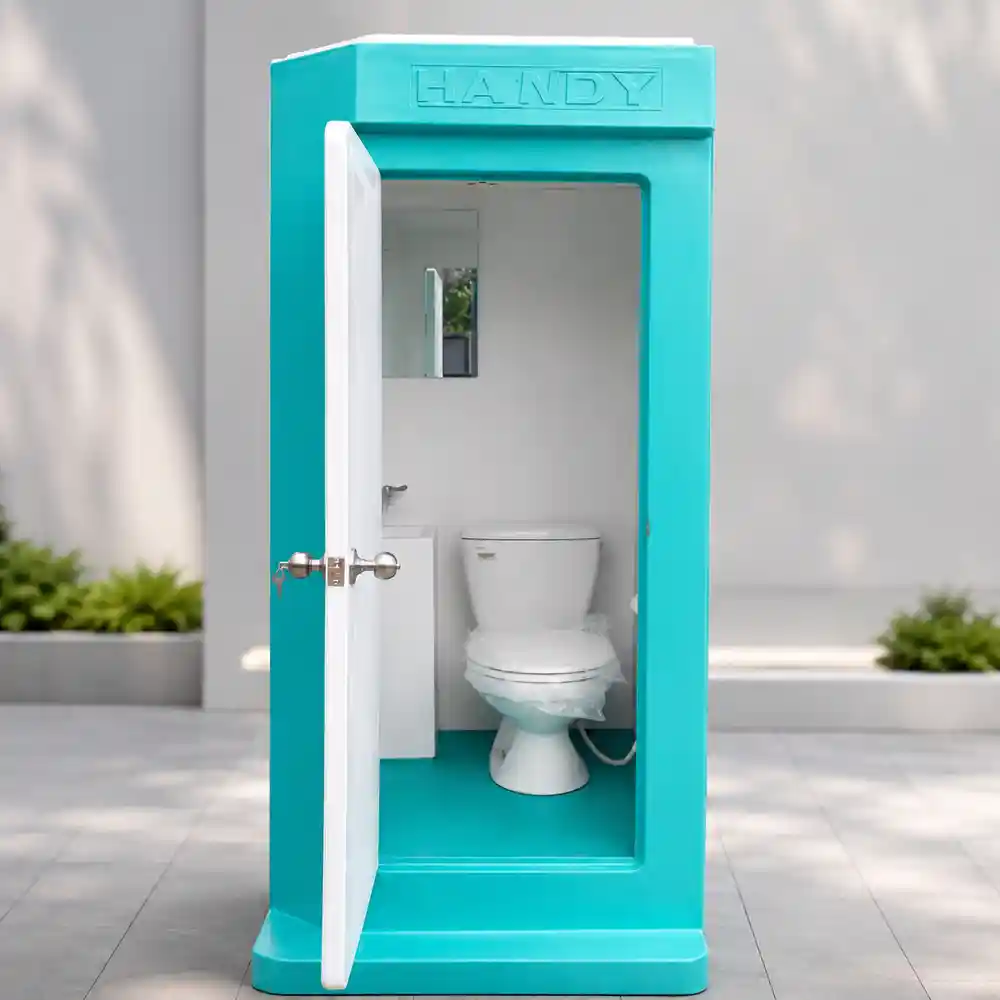 Nhà vệ sinh di động đơn bệ bệt